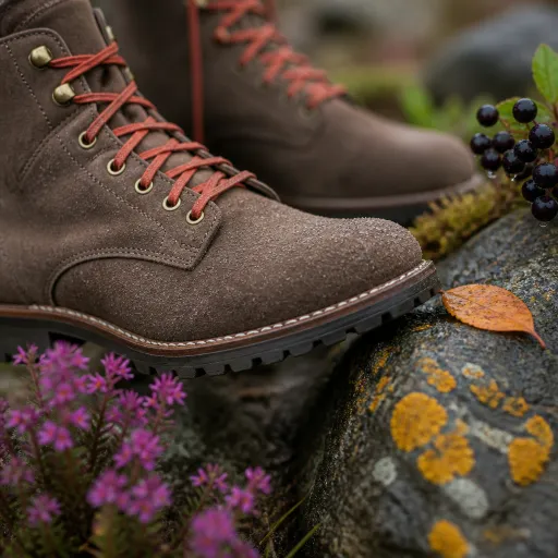 How refined suede dress boots for men earned a place in serious hiking wardrobes