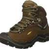 KEEN Men's Durand II Mid Height Waterproof Hiking Boot Review: wide-fit tank for rough trails
