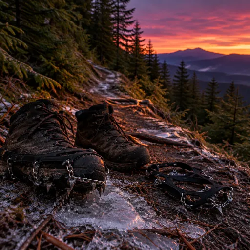 First Frost Hiking: Microspikes, Traction, and the Ice You Don't See on Shaded North-Facing Switchbacks