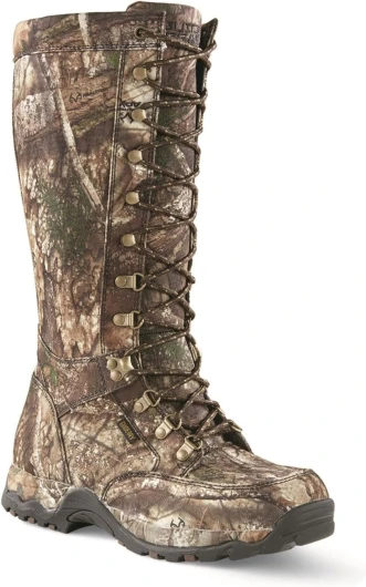 Men’s Nylon Rubber Snake Boots, Waterproof and Snake Proof Hunting Shoes 14 Realtree Apx