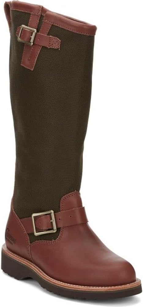 Footwear Women's Sunjo 15" Vipercloth Snake Boots - Pull-On, Knee-High Hunting Boots for Women 10 Oro Russett