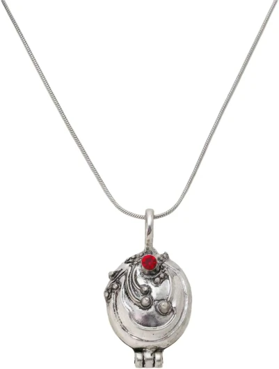 Vervain Necklace Locket FILLED WITH REAL VERVAIN Verbana