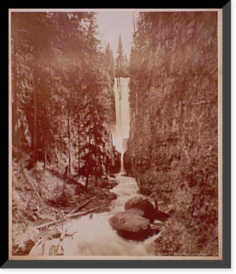 Historic Framed Print, Mystic Falls - 2, 17-7/8" x 21-7/8"