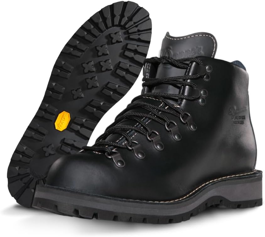 Mountain Light II 5” Gore-Tex Waterproof Hiking Boots for Men with Durable Full-Grain Leather, Breathable Gore-Tex Barrier & Traction Outsole 12 Black