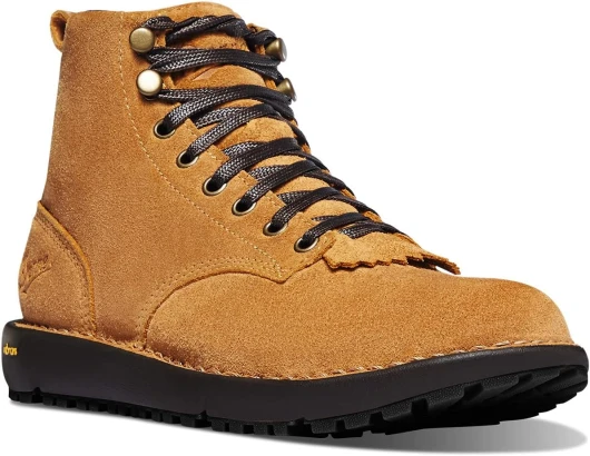 Women's 6" Logger 917 Gore-Tex Waterproof Hiking Boots 8.5 Bone Brown