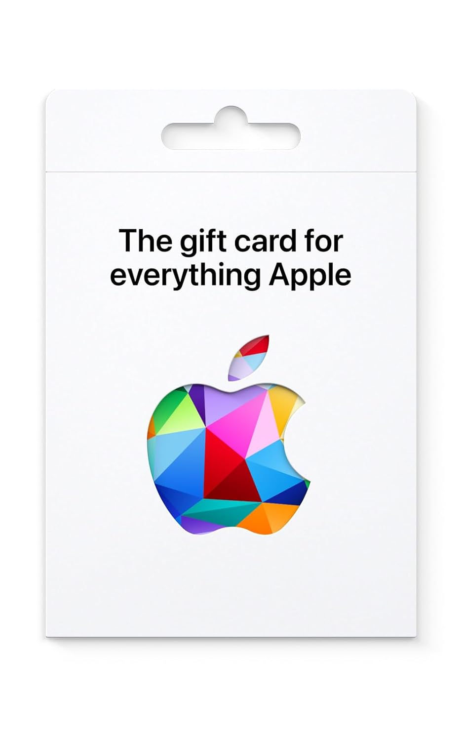Gift Card - App Store, iTunes, iPhone, iPad, AirPods, MacBook, accessories and more 0 Design may vary