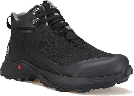 Men's All-Terrain Waterproof Hiking Boots Lightweight Breathable Outdoor Ankle Boots Trekking Hiking Shoes 10.5 Black
