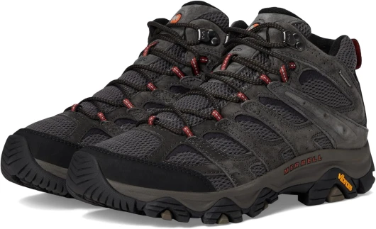 Men's Moab 3 Mid Waterproof Hiking Boot 10 Beluga