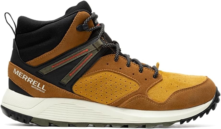 Men's Wildwood Mid Leather Waterproof Hiking Boot 12 Spice