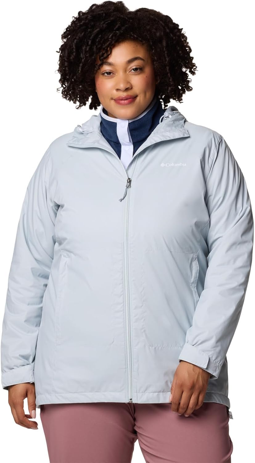 Women's Switchback II Lined Long Jacket Cirrus Grey 1X