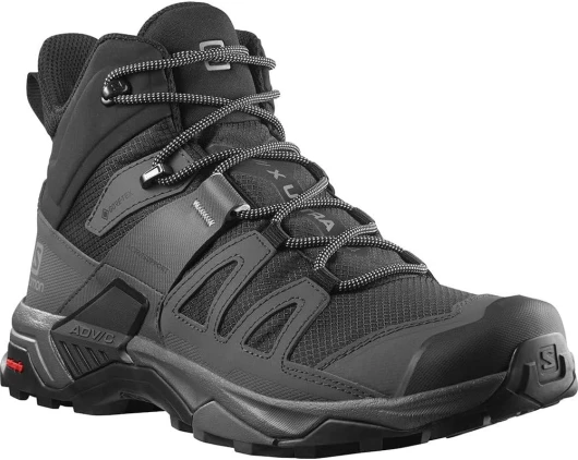 X Ultra 4 Mid Gore-tex Hiking Boots for Men 11.5 Black/Magnet/Pearl Blue