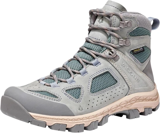 Women's Breeze Waterproof Hiking Boot 7 Wide Trooper (P)