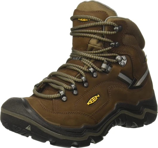 Men's Durand II Mid Height Waterproof Hiking Boot Cascade Brown/Gargoyle 11
