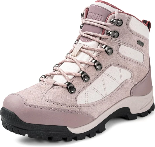 Womens Hiking Boots Breathable Hiking Boots Womens Waterproof Ankle Support Athletic Outdoor Non-slip Durable Hiking Boot for Outdoors 8 Red