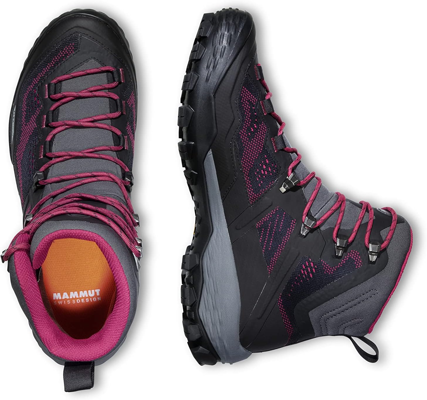 Mammut Ducan High GTX Hiking Shoe - Women's 9 Phantom/Dark Pink