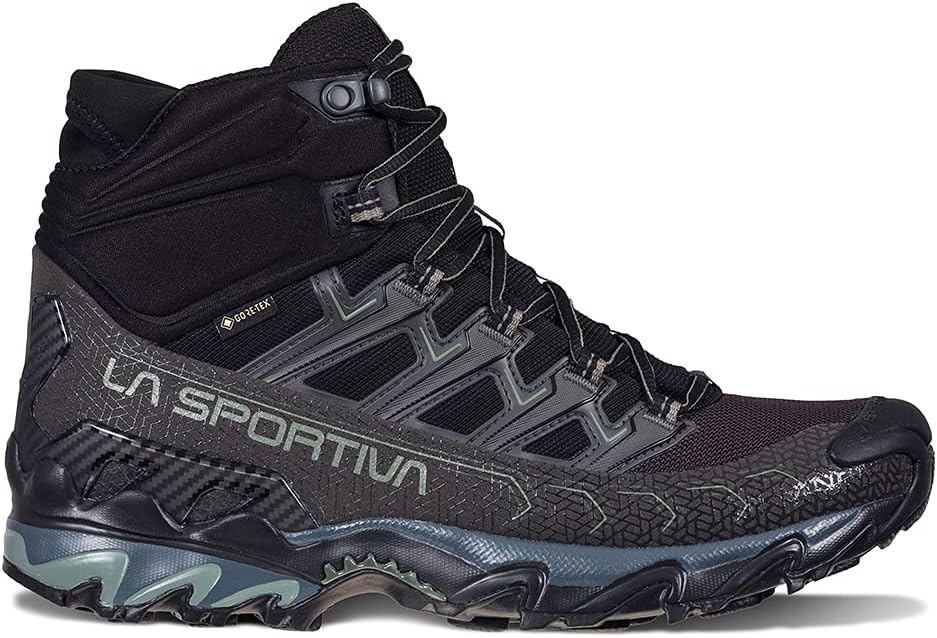 Mens Ultra Raptor II Mid GTX Hiking Shoe 9.5 Black/Clay