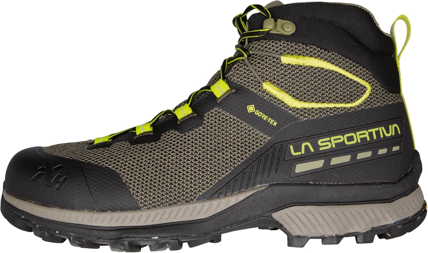Mens TX Hike Mid GTX Waterproof Hiking Boots 12.5 Black/Lime Punch