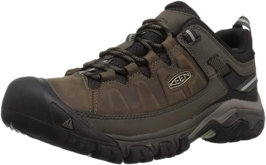 Men's Targhee 3 Low Height Waterproof Hiking Shoes 11 Bungee Cord/Black