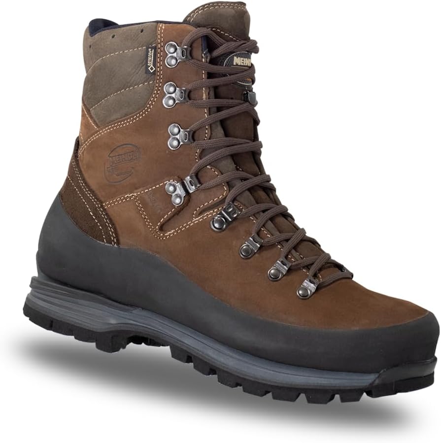 Meindl Men's MFS-Vakuum Hunter - Gore-Tex Waterproof Uninsulated Hunting Boot - Integrated Memory-Foam-System - Made in Germany 9 Brown