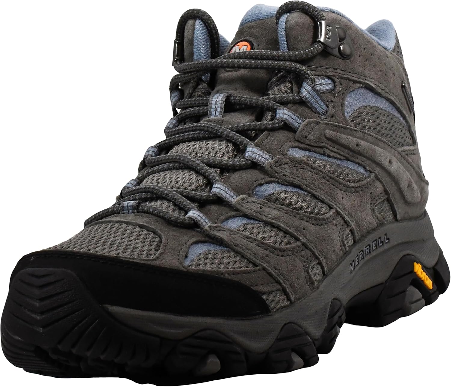 Women's Moab 3 Mid Waterproof Hiking Boot 9 Granite