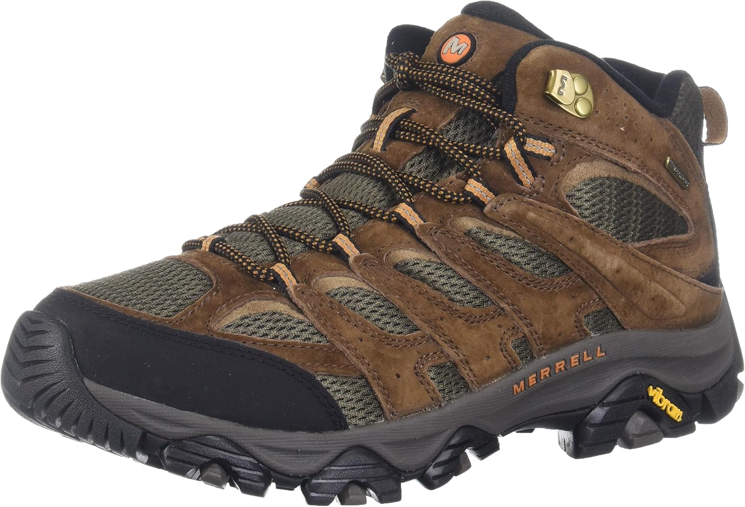 Men's Moab 3 Mid Waterproof Hiking Boot 11 Earth