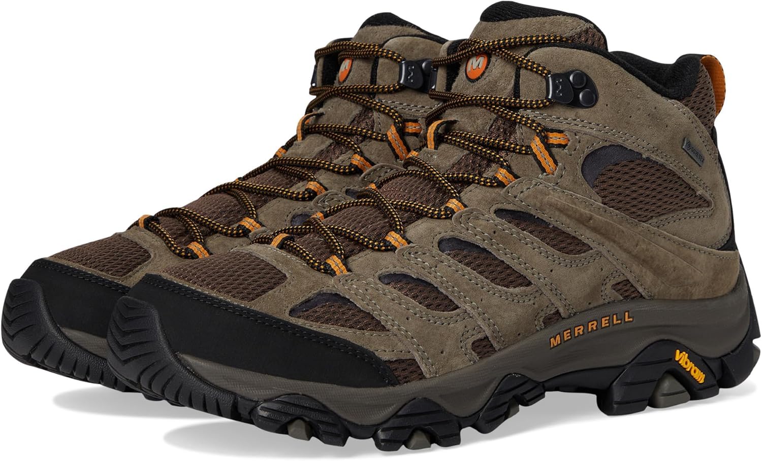 Men's Moab 3 Mid GTX Hiking Boot 14 Walnut 1