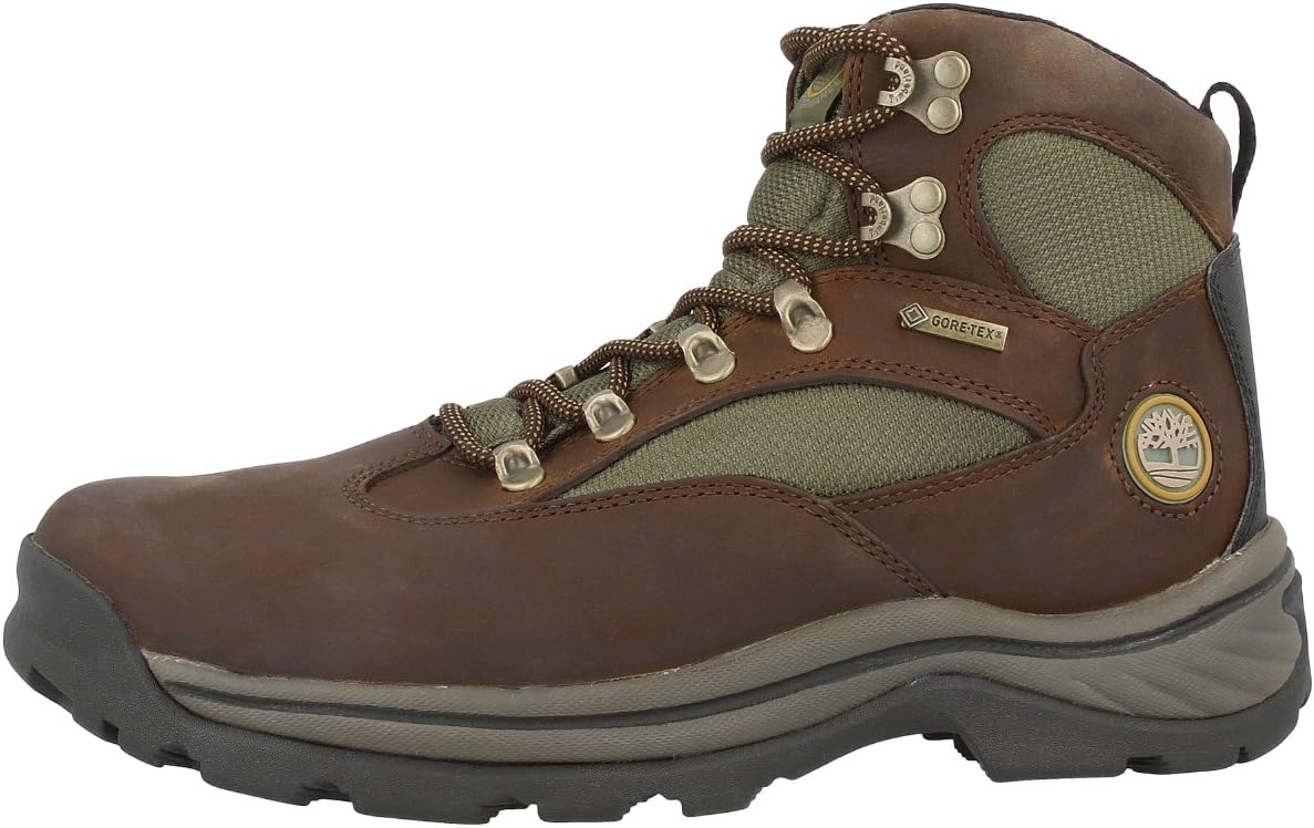 Men's Chocorua Trail Mid Waterproof Hiking Boot 11.5 Medium Brown Full Grain