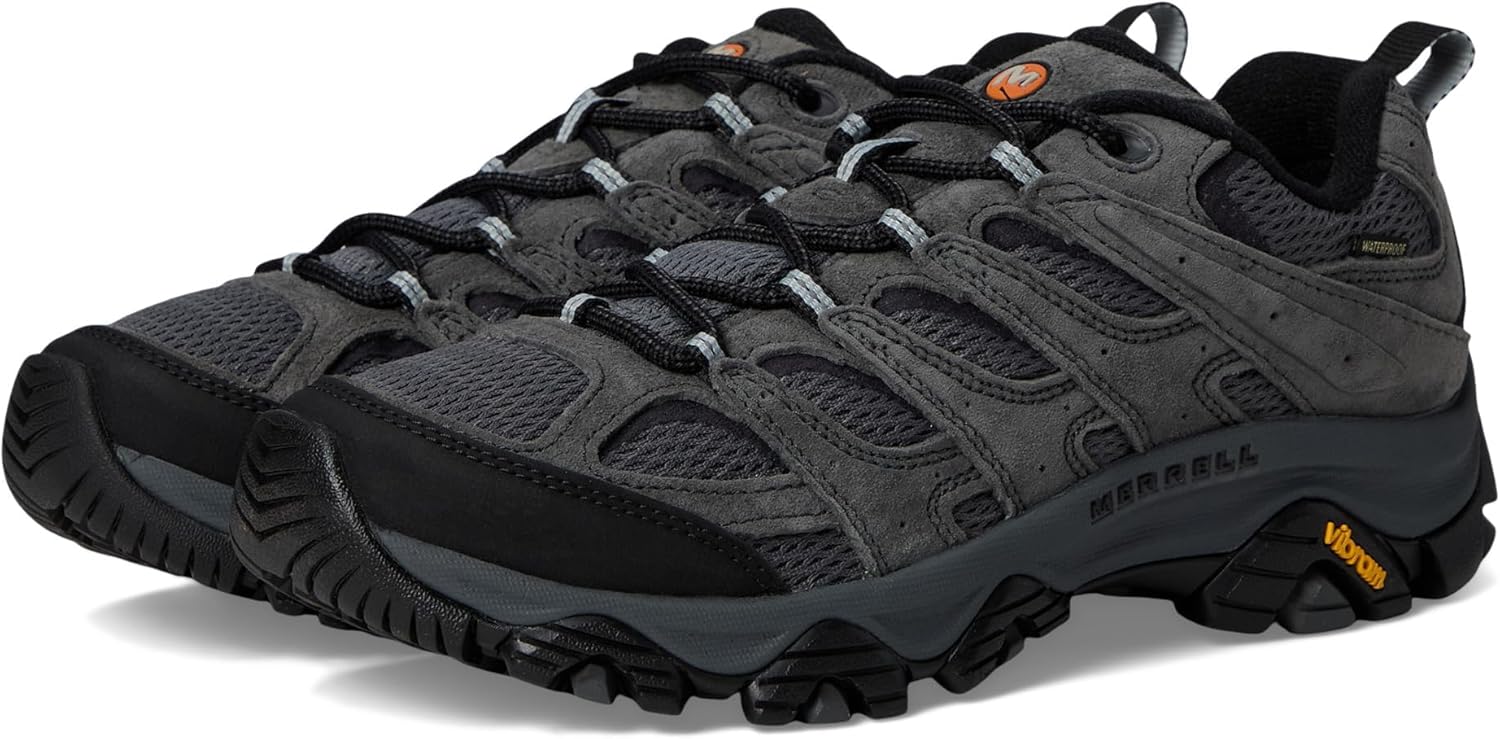 Men's Moab 3 Waterproof Hiking Shoe 11 Granite