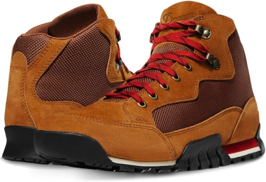 Skyridge Hiking Boots for Men - Waterproof, with Durable Suede & Cotton Ripstop Upper, Breathable Lining, Comfort Footbed & Traction Outsole 9 Cathay Spice