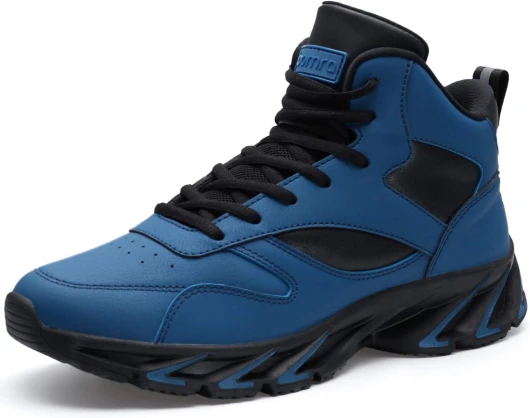 Men's Stylish Sneakers High Top Athletic-Inspired Shoes 11 2 blue