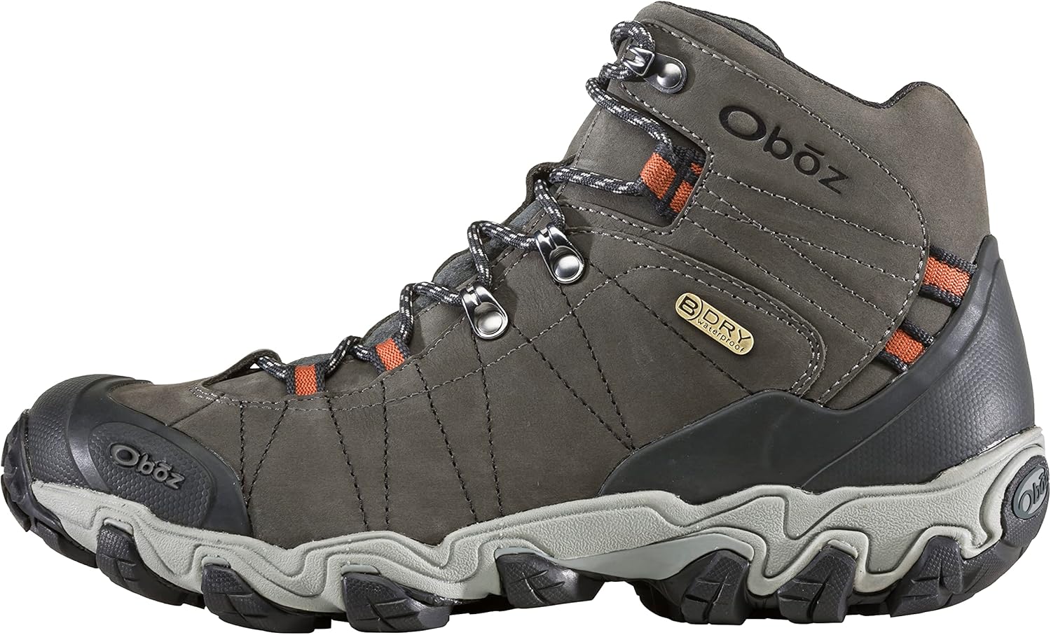 Men's Bridger Mid B-Dry Hiking Boot 9 Raven