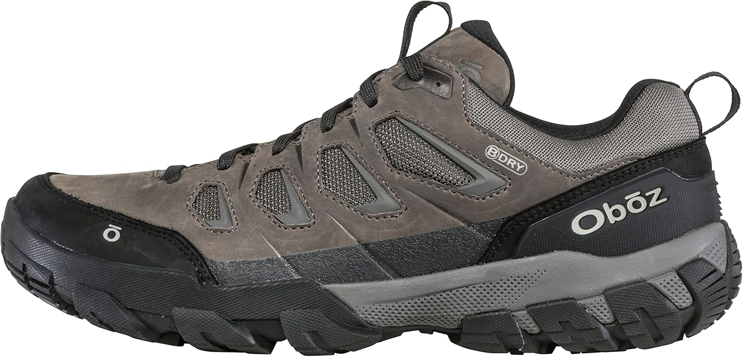 Men's Sawtooth X Low B-Dry Hiking Shoes 10.5 Charcoal
