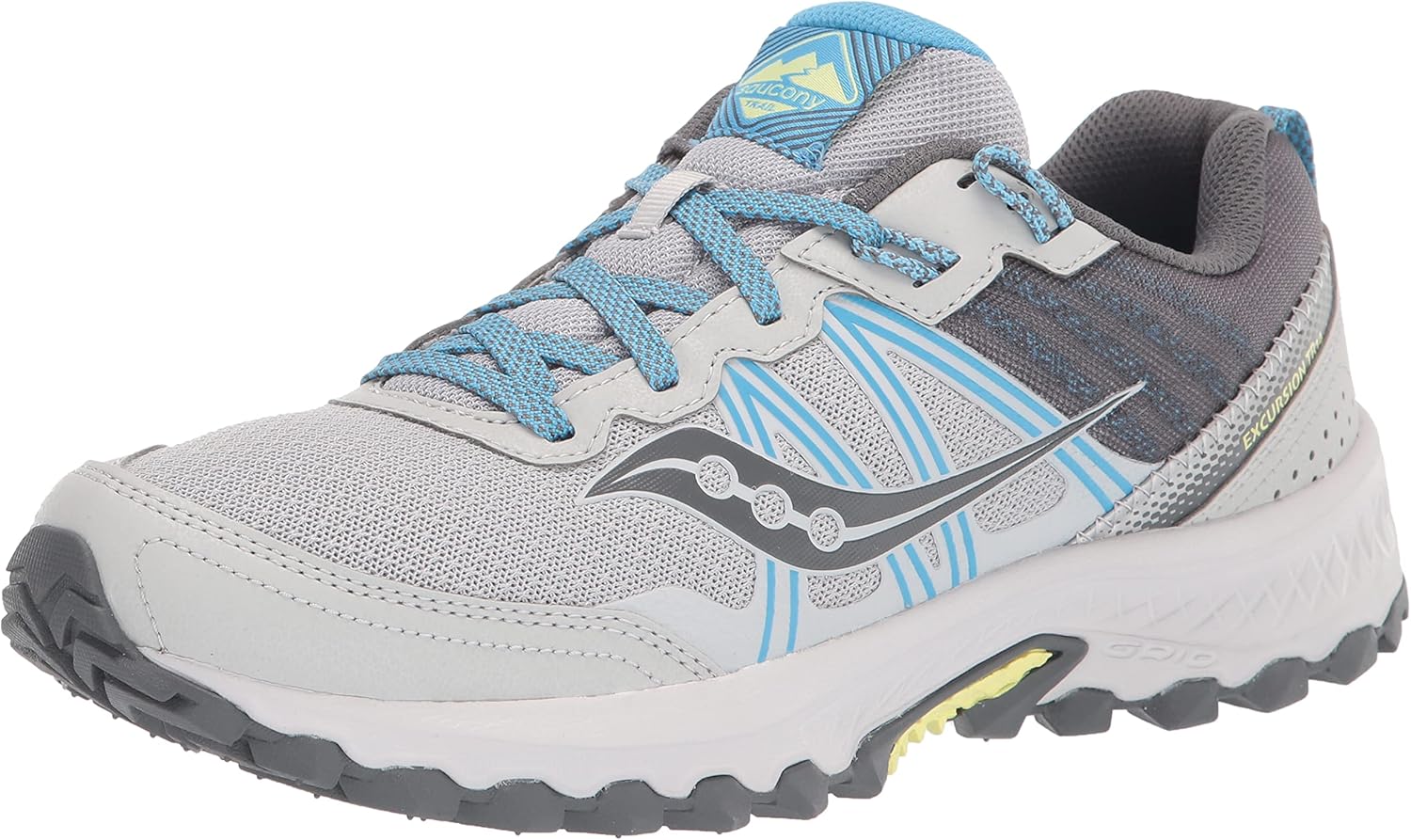 Women's Excursion TR14 Trail Running Shoe 8.5 Grey/Blue/Glade