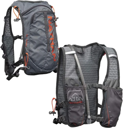 TrailMix 7L Running Vest for Men & Women, EXPANDED Sizing, 7 Liters, Hydration Vest w/ 2L Bladder Hydration Pack, Water Backpack for Hiking, Running, Walking, Marathon, Race