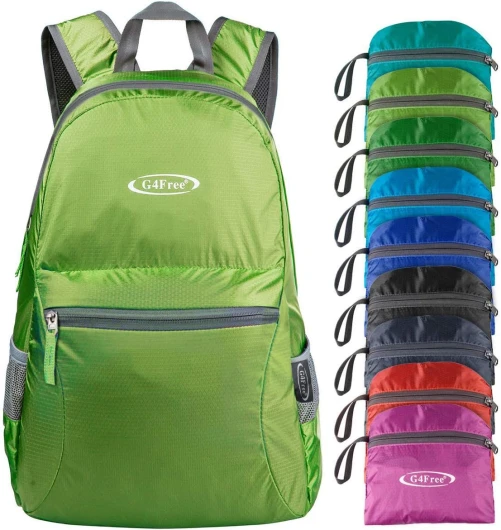 20L Lightweight Packable Backpack Travel Hiking Daypack Foldable Backpack for Men Women 20L A-green
