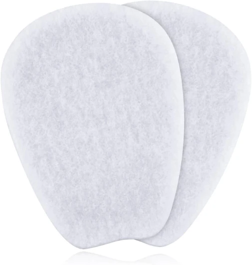 Unisex Large Size Felt Tongue Cushion Pads, 7 Pairs, Trimable