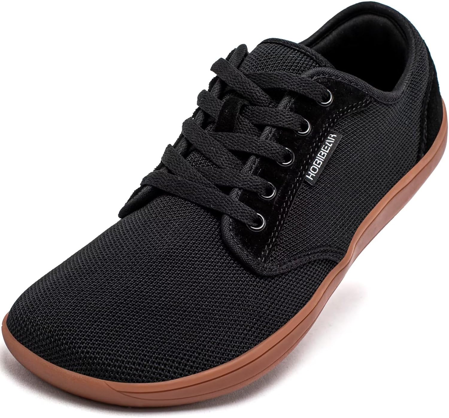 Barefoot Minimalist Shoes Womens Mens - Zero Drop - Wide Width Fashion Sneaker 9 Wide Women/8 Wide Men Black/Brown