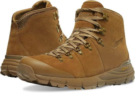 Mountain 600 Waterproof Hiking Boots for Men - Lightweight, Durable Upper with Breathable Lining, Shock-Absorbing Footbed & Traction Outsole 8 Coyote