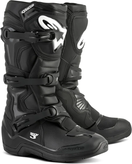 Mens Tech 3 Boots Black Sz 10, Black, 10 US 10 Black