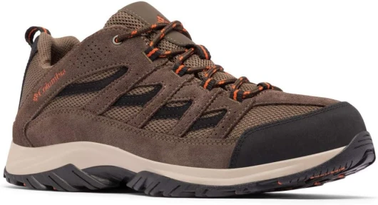 Men's Crestwood Hiking Shoe 10.5 Camo Brown/Heatwave