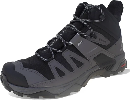 X Ultra 4 Mid Gore-tex Hiking Boots for Men 11.5 Black/Magnet/Pearl Blue