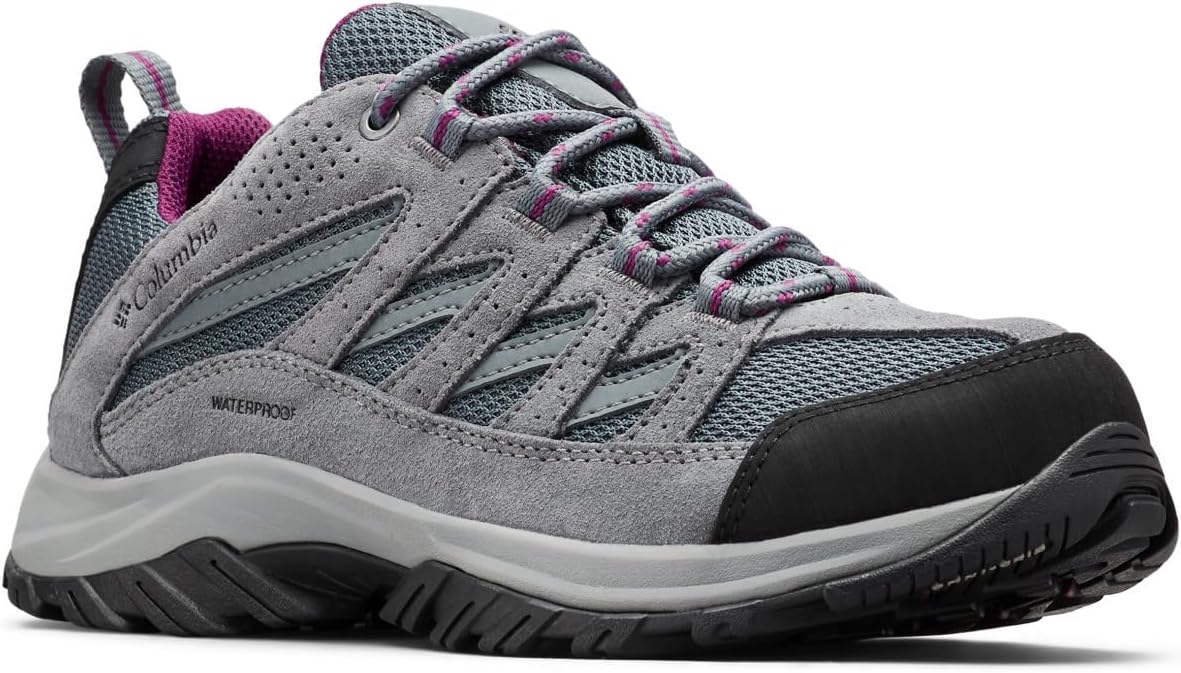 Women's Crestwood Waterproof Hiking Shoe 11 Graphite/Wild Iris
