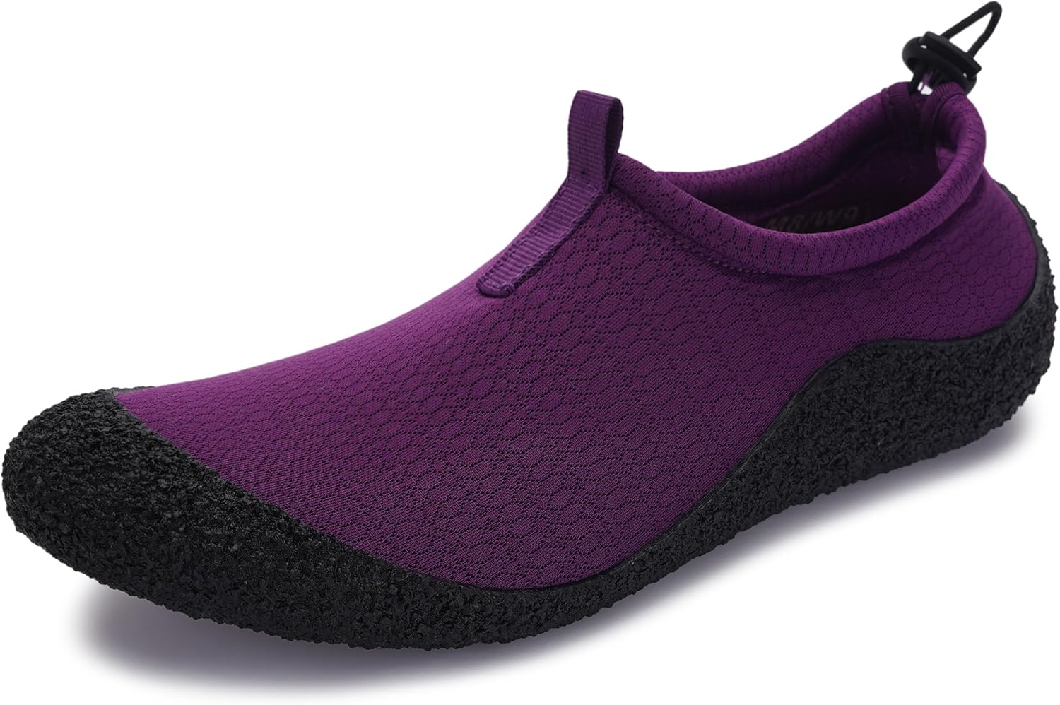 Water Shoes for Women and Men with Reinforced Toe Cap - Multi-Purpose Aqua Socks 11 Women/10 Men Purple