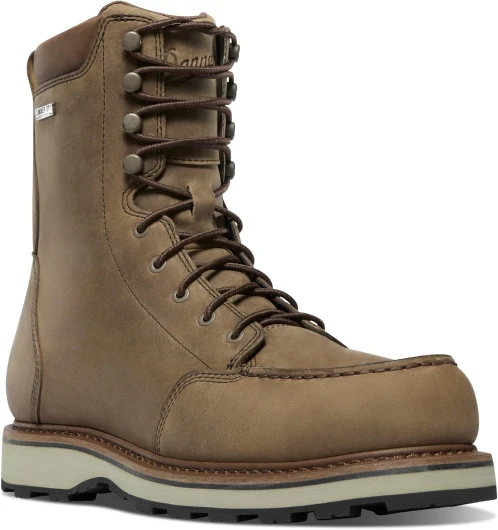 Men's Cedar River Moc Toe Hunter 8" Hunting Boot 13 Wide Timberwolf