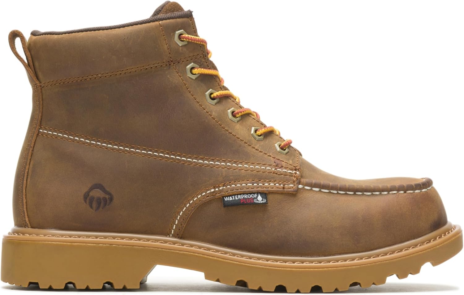 Men's Floorhand Moc Toe 6" Waterproof Boot Construction 10 Tan