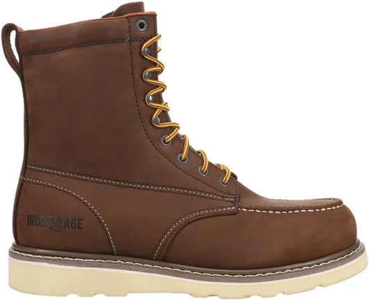Iron Age Men's Reinforcer 8 Inch Electrical Steel Toe Work & Safety 8 Brown