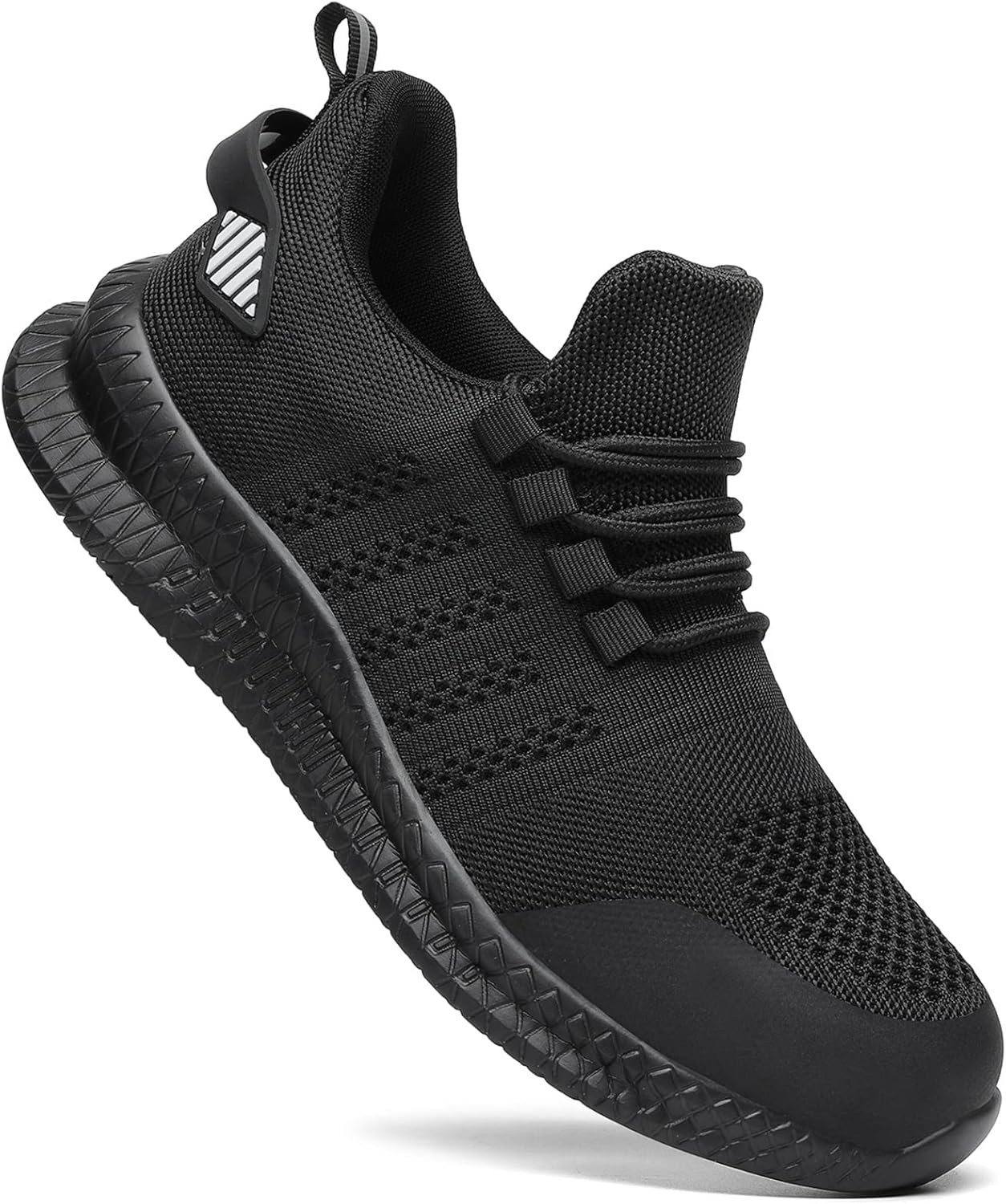 Steel Toe Shoes for Men and Women Comfortable Lightweight Work Safety Shoes Puncture Proof Slip Resistant Indestructible Sneakers Construction Work Utility 14.5 Women/13 Men Black