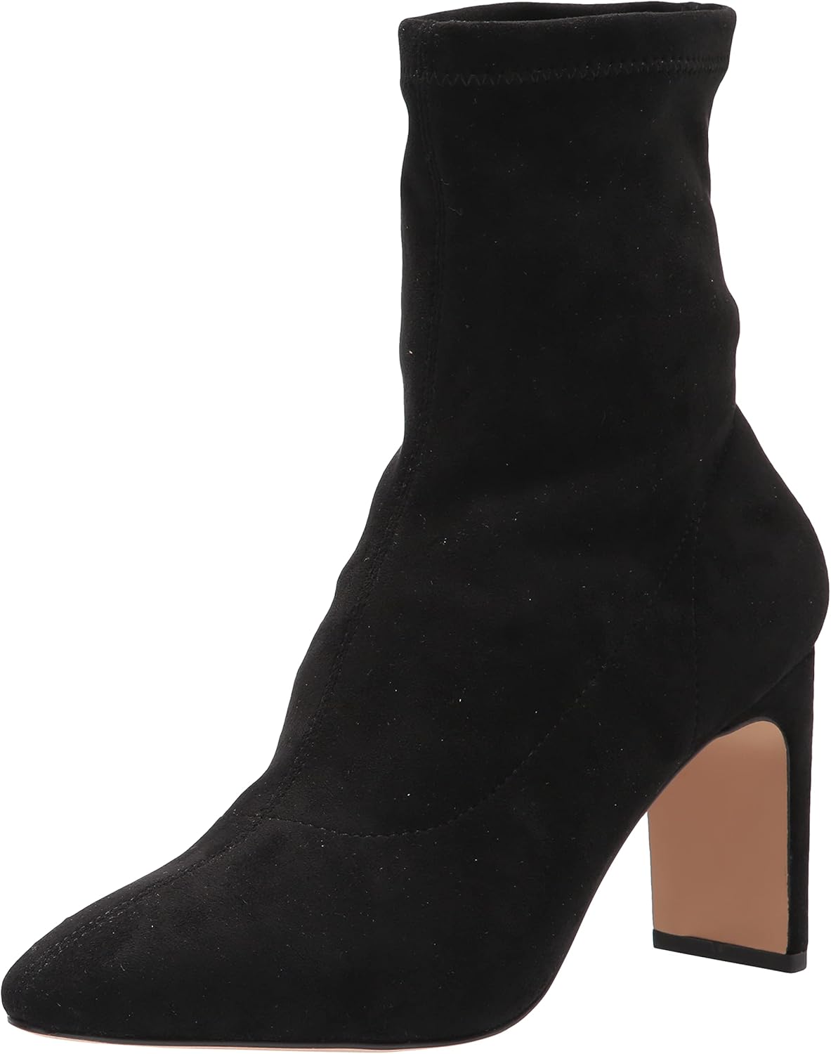 The Drop Women's Jane High Heel Pull-on Sock Boot 12 Black