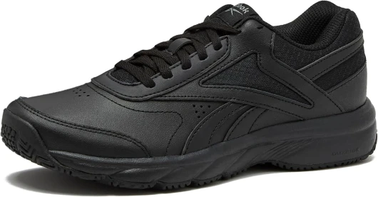 Work N Cushion Non Slip Work Shoes for Men, Black or White Safety Sneakers Cold Grey/Black 12