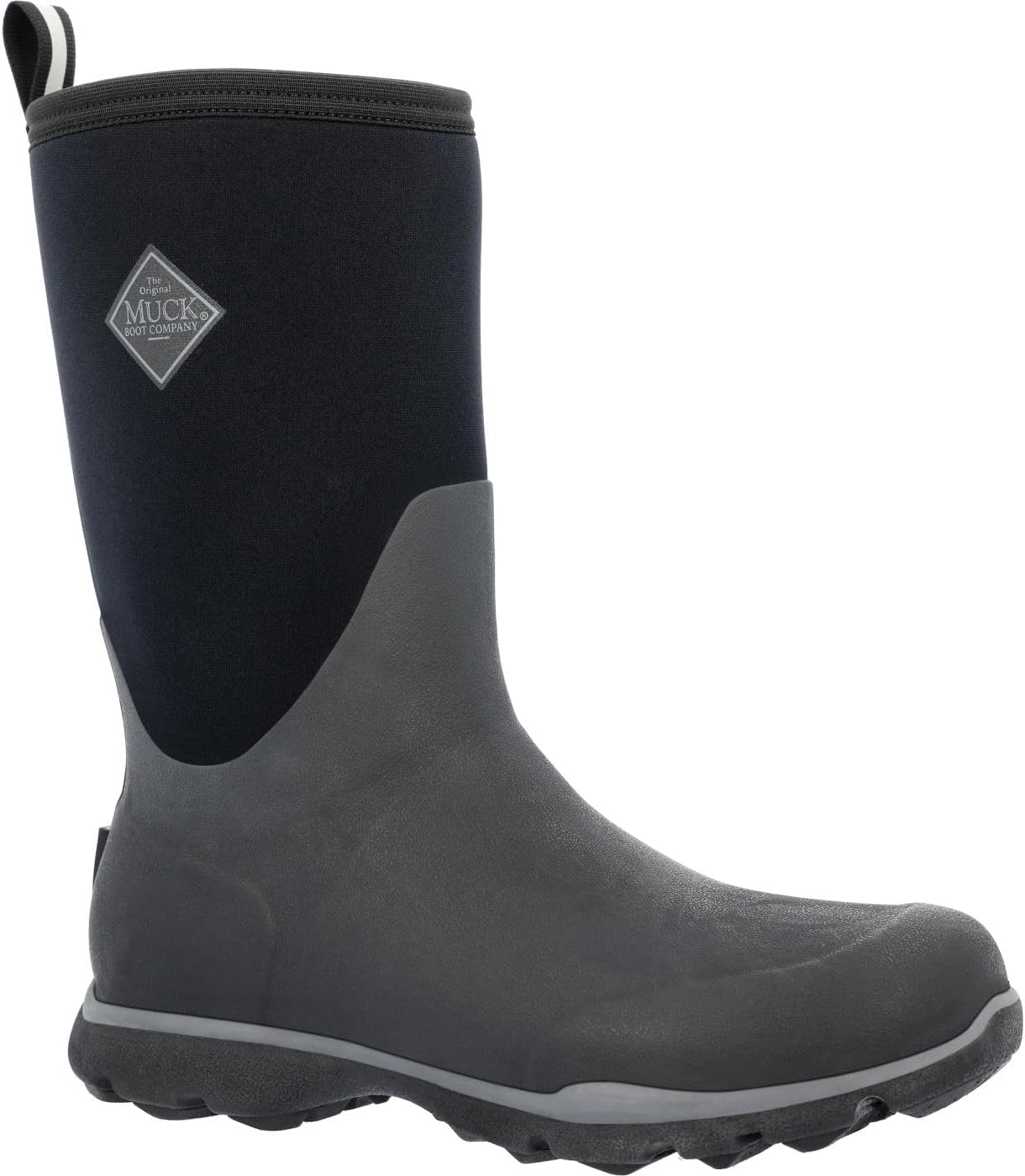 Boot Arctic Excursion Mid-Height Rubber Men's Winter Boot 13 Black/Grey
